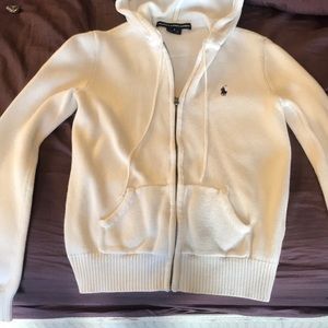 Ralph Lauren sweater zip up hoodie good condition!